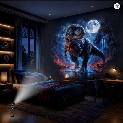 Slow Light Projector Dinosaur edition