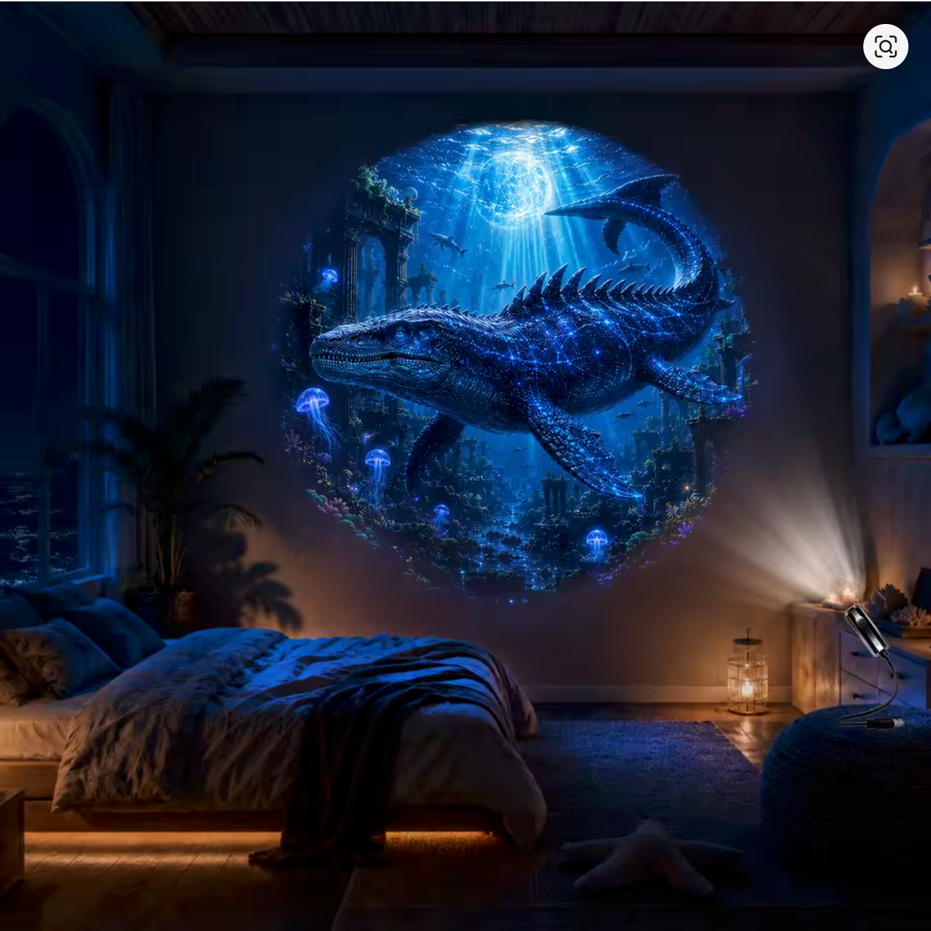 Slow Light Projector Dinosaur edition
